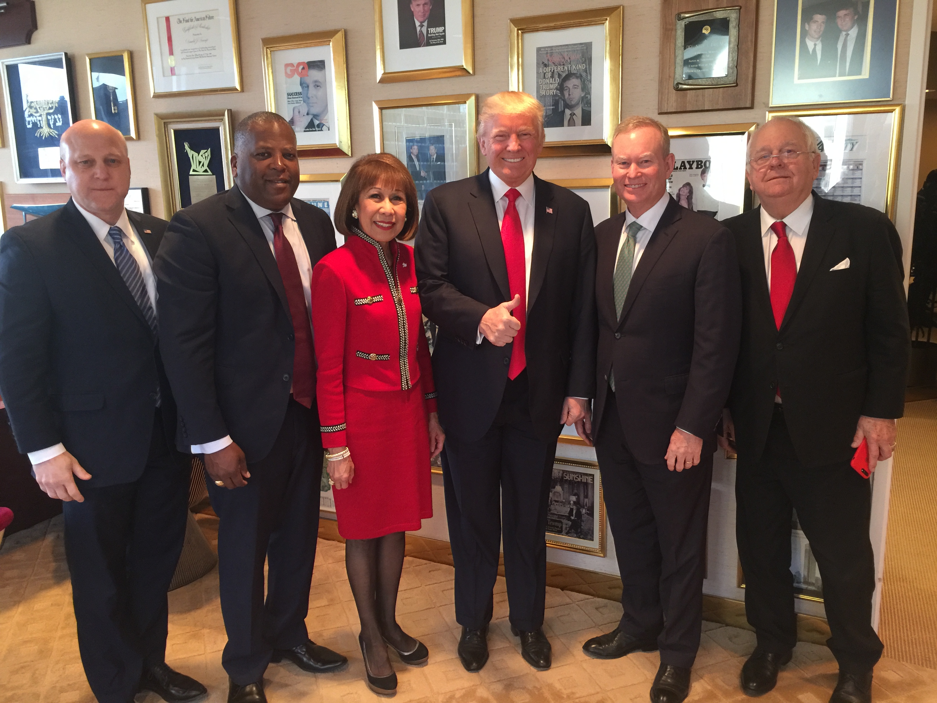 The U.S. Conference of Mayors Meets with PresidentElect Donald J. Trump